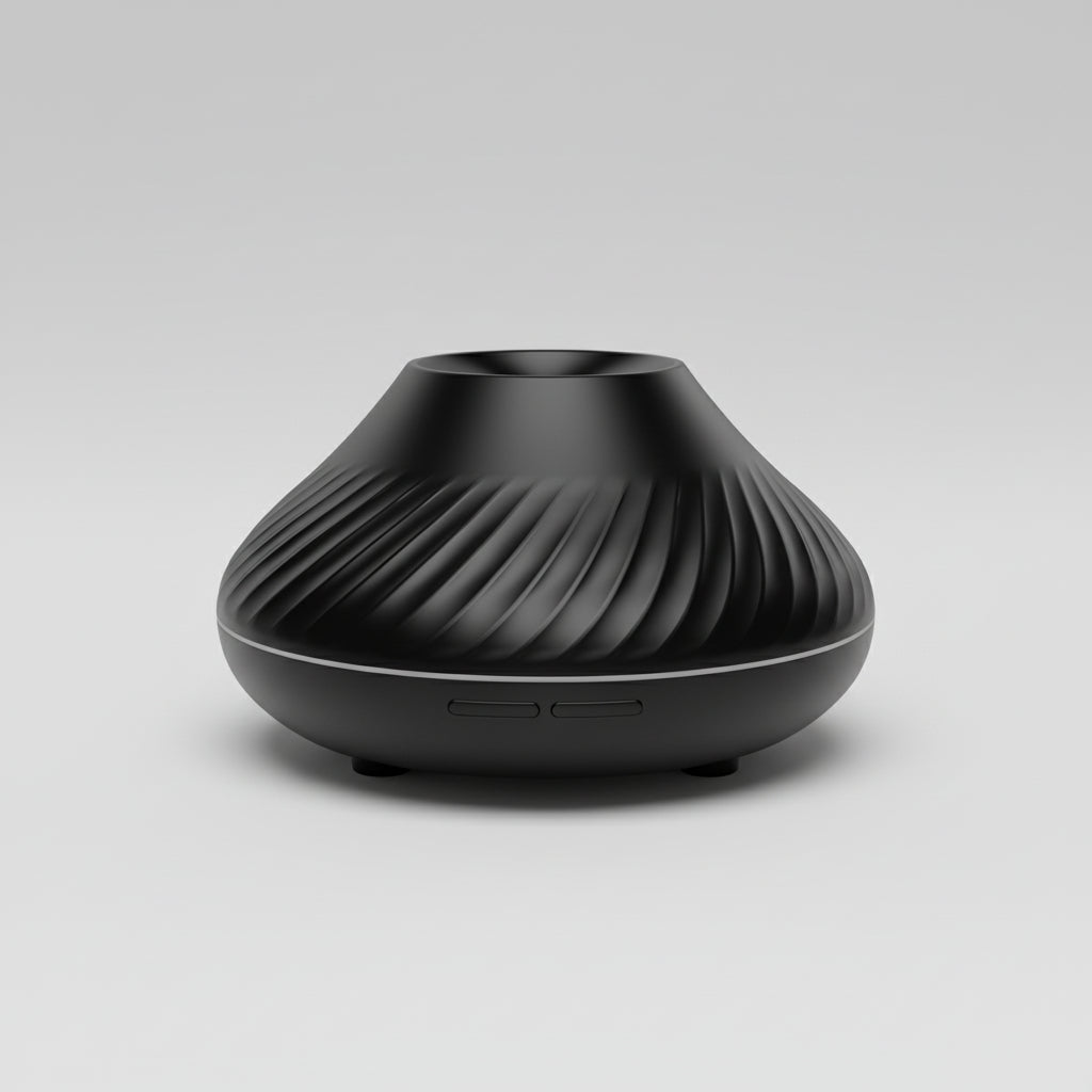 New Volcanic Flame Aroma Diffuser Essential Oil Lamp 130ml USB Portable Air Humidifier With Color Night Light Mist Maker Fogger LED Light