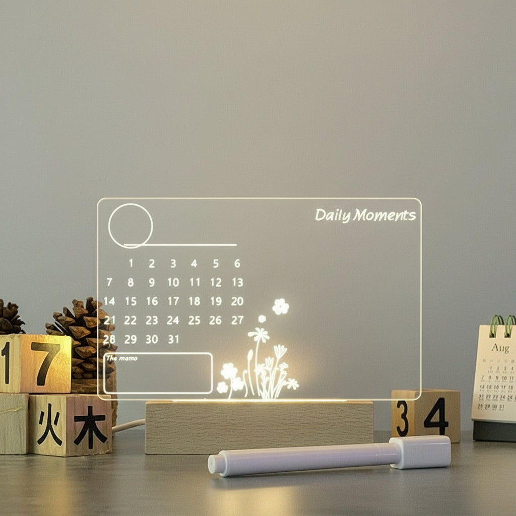 Creative Note Board Creative Led Night Light USB Message Board Holiday Light With Pen Gift For Children Girlfriend Decoration Night Lamp