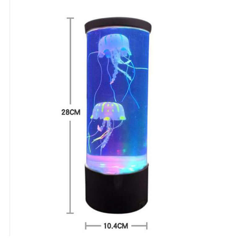 LED Jellyfish Aquarium Lamp – USB Powered Color Changing Night Light for Relaxing Home Decor & Unique Gift Ideas
