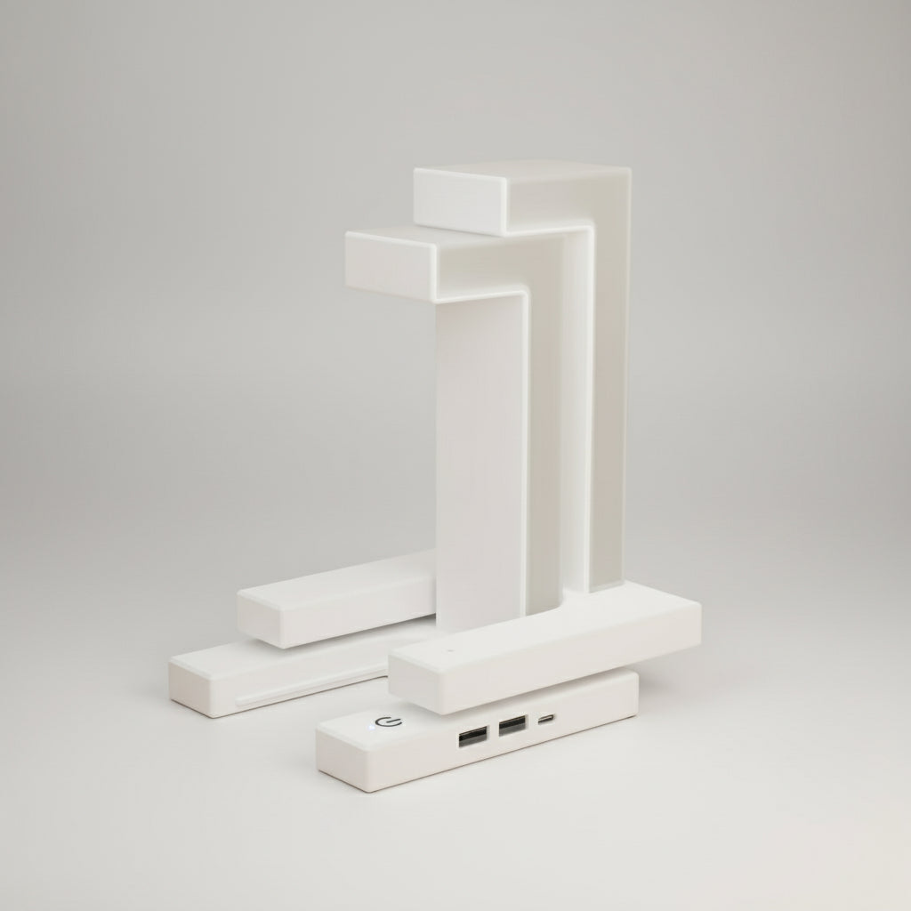 Creative Smartphone Wireless Charging Suspension Table Lamp Balance Lamp Floating For Home Bedroom